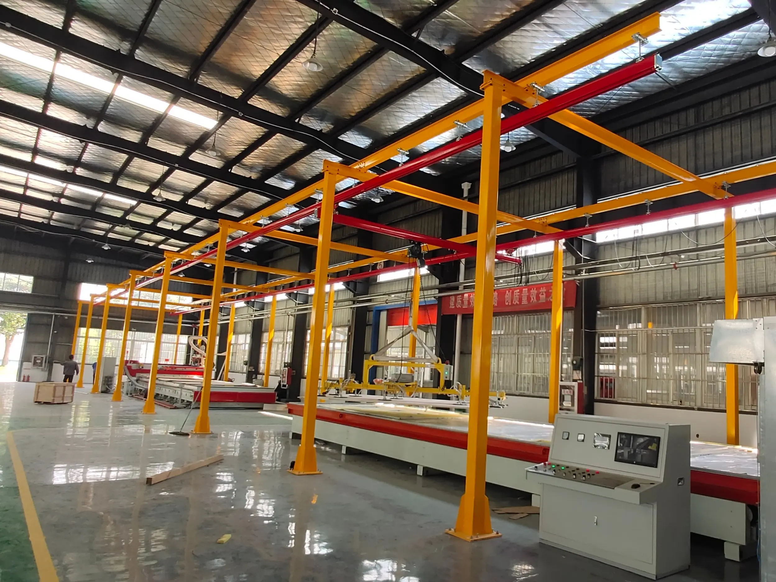 BILLIONS Light Crane System warehouse application case